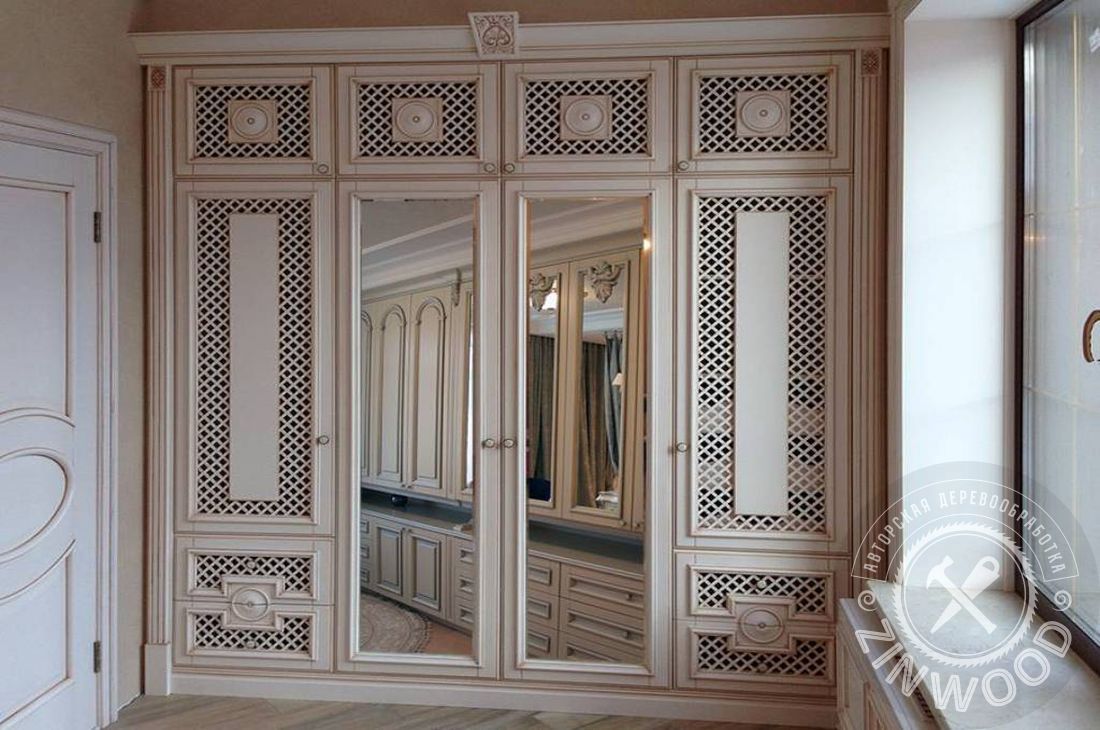 Элитные эксклюзивные гардеробные комнаты на заказ в Москве