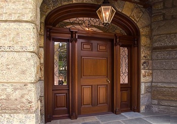 Элитные двери в частный дом DH913