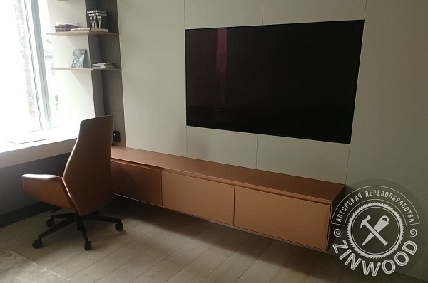 Гостиная мебель на заказ по индивидуальным размерам GM465